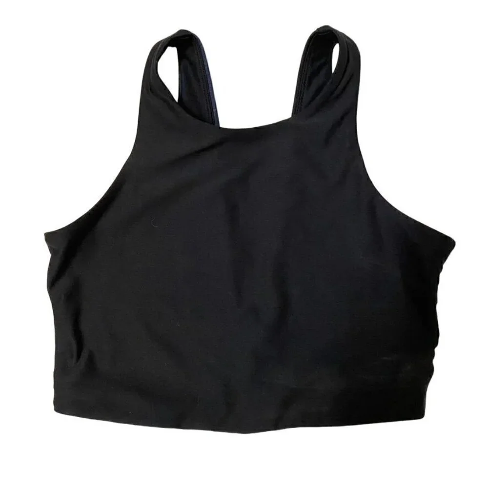 Outdoor Voices Venus Crop Top Size Med Color Block Light Support B26